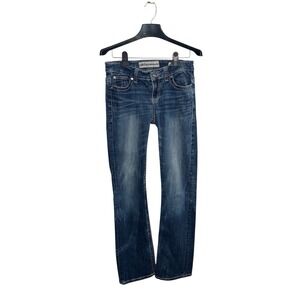 VTG BKE‎ Payton Low Rise Bootcut Jeans Women's 26x33.5 Thick Stitch 99% Cotton